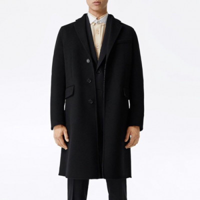 [버버리]Burberry 2019 Mens Business Cashmere Coats - 버버리 2019 남성 비지니스 캐시미어 코트 Bur01799x.Size(m - 2xl).블랙