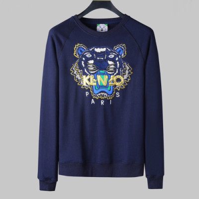 Kenzo Mens Navy Sweatshirts - 겐조 2019 남성 맨투맨 Ken74x