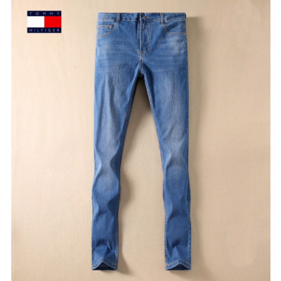 Tommy 2019 Mens Business Logo Denim Jeans - 토미 2019 남성 비지니스 로고 데님 청바지 Tomy0016x.Size(29 - 40).블루