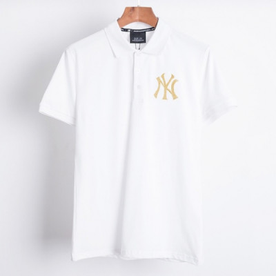 [매장판]Gucci 2019 Mens Logo Cotton Polo Short Sleeved Tshirts - 구찌 2019 남성 로고 폴로 코튼 반팔티 Guc01930x.Size(m - 3xl).화이트