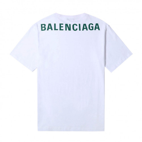 [발렌시아가]Balenciaga 2019 Mm/Wm Logo Cotton Short Sleeved Tshirt - 발렌시아가 2019 남자 로고 오버사이즈 코튼 반팔티 Bal0428x.Size(xs - m).화이트