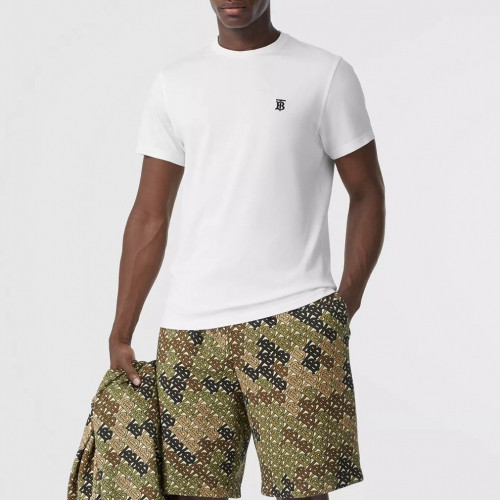 [버버리]Burberry 2019 Mm/Wm Logo Cotton Short Sleeved Tshirts - 버버리 2019 남자 로고 코튼 반팔티 Bur01822x.Size(m - 3xl).화이트