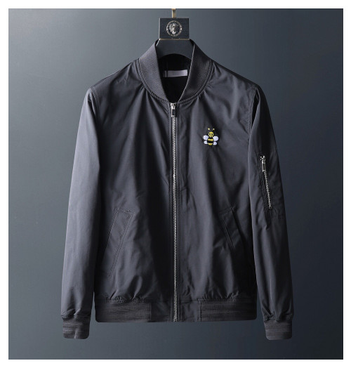 Dior 2019 Mens Logo Modern Casual Windproof Jacket - 디올 2019 남성 로고 모던 캐쥬얼 방풍 자켓 Dio0481x.Size(m - 3xl).블랙