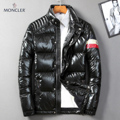 [몽클레어]Moncler 2019 Mens Patch Logo Modern Duck Down Padding - 몽클레어 2019 남성 패치 로고 모던 덕다운 패딩 Moc01323x.Size(m - 3xl).블랙