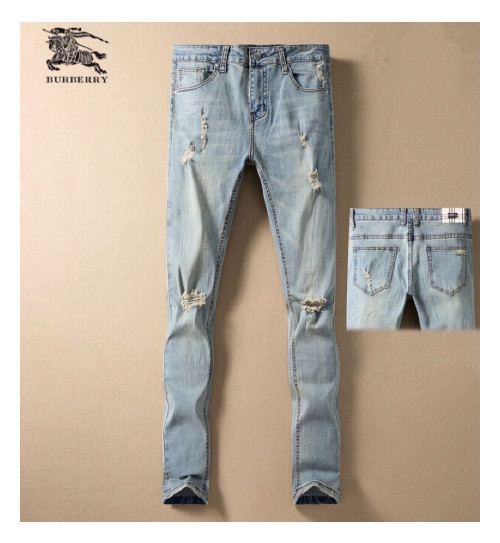 [버버리]Burberry 2020 Mens Business Classic Denim Jeans - 버버리 2020 남성 비지니스 클래식 데님 청바지 Bur01844x.Size(29 - 36).블루