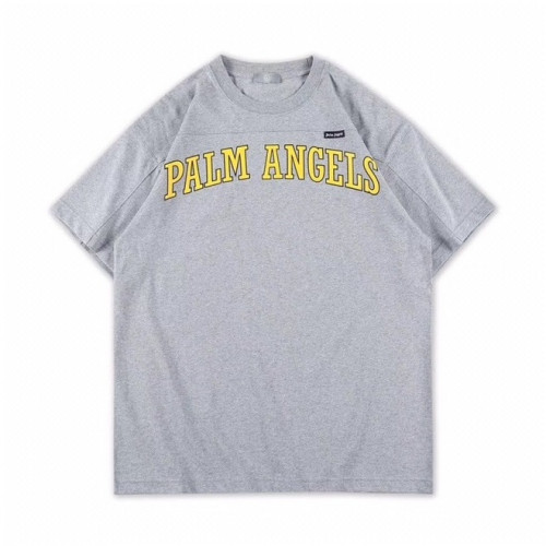[팜 엔젤스]Palm Angels 2020 Mm/Wm Logo Cotton Short Sleeved Tshirts - 팜 엔젤스 2020 남자 로고 코튼 반팔티셔츠 Pam0075x.Size(m - xl).그레이