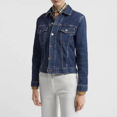 [버버리]Burberry 2020 Womens Casual Denim Jackets - 버버리 2020 여성 캐쥬얼 데님 자켓 Bur01880x.Size(s - xl).블루