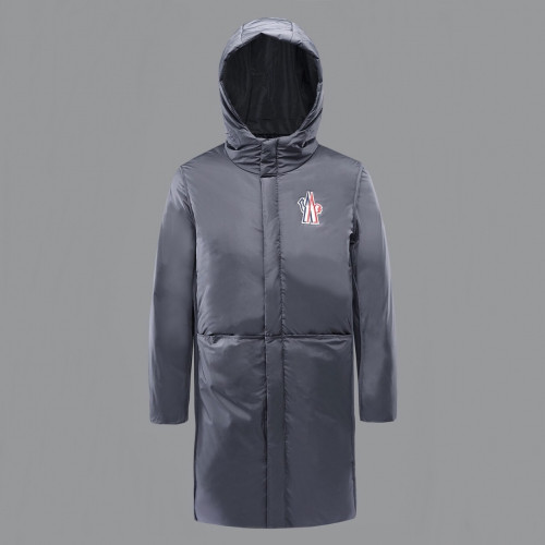 [몽클레어]Moncler 2020 Mens Logo Casual Duck Down Parka - 몽클레어 2020 남성 로고 캐쥬얼 덕다운 파카 Moc01341x.Size(m - 3xl).그레이