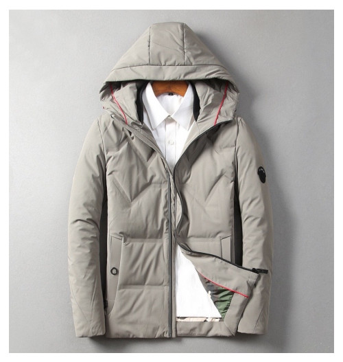 [몽클레어]Moncler 2020 Mens Patch Logo Modern Duck Down Padding - 몽클레어 2020 남성 패치 로고 모던 덕다운 패딩 Moc01343x.Size(m - 3xl).그레이