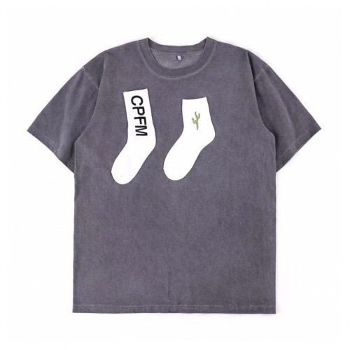 [카니예웨스트]Kanye west 2020 Mm/Wm Logo Oversize Cotton Short Sleeved Tshirts - 카니예 웨스트 2020 남자 로고 오버사이즈 코튼 반팔티 Kany0046x.Size(m - 2xl).그레이