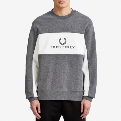Fredperry 2020 Mens Logo Casual Cotton Tshirts - 프레드페리 2020 남성 로고 코튼 라운드티 Fre008x.Size(s - xl).그레이