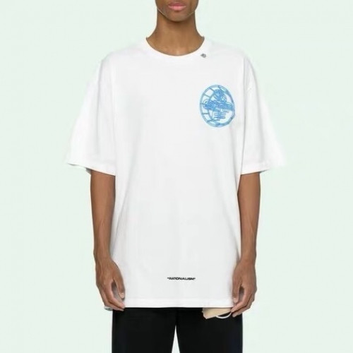 Off-white 2020 Mm/Wm Printing Logo Crew - neck Cotton Short Sleeved Oversize Tshirts - 오프화이트 2020 남자 프린팅 로고 크루넥 코튼 오버사이즈 반팔티 Off0315x.Size(xs - l).화이트