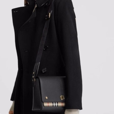 Burberry 2019 Leather Shoulder Bag, 25cm - 버버리 2019 여성용 레더 숄더백 ,BURB0450,25cm,블랙