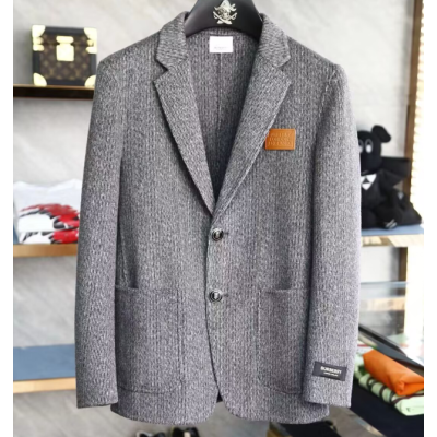 [버버리]Burberry 2023 Mens Business Cashmere Jackets - 버버리 2023 남성 비지니스 캐시미어 자켓 Bur01951x.Size(m - 3xl).그레이