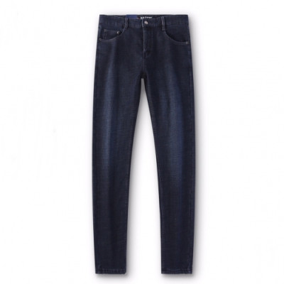 Hazzys Mens Blue Jeans - 헤지스 2020 남성 기모 청바지 Haz13x