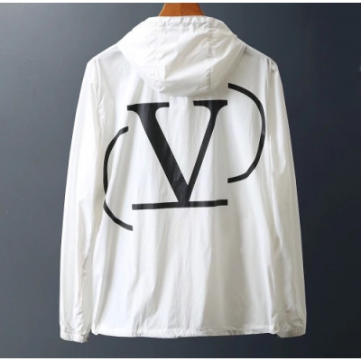 [발렌티노]Valentino 2020 Mens Mordern Casual Windproof Jackets - 발렌티노 2020 남성 모던 캐쥬얼 방풍 자켓 Val0311x.Size(m - 2xl).화이트