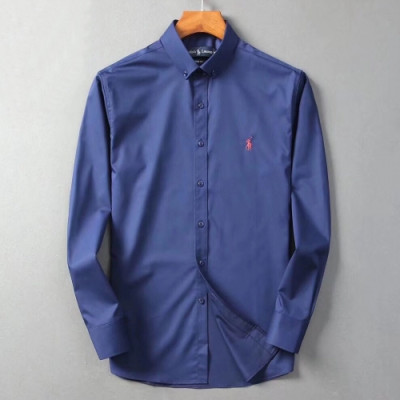 [폴로]Polo 2020 Mens Business Cotton Shirts - 폴로 2020 남성 비지니스 코튼 셔츠 Pol0024x.Size(m - 2xl).2컬러(네이비/스카이블루)