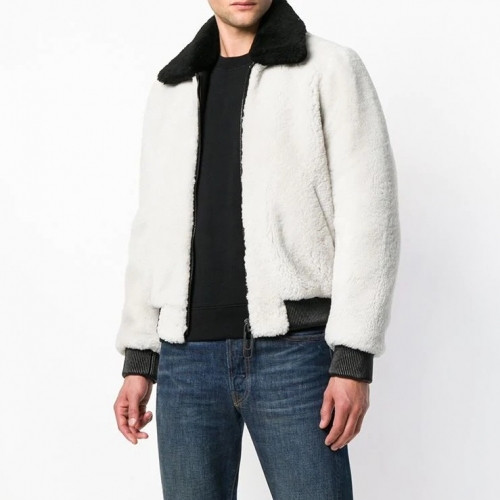 Off-white 2020 Mens Logo Casual Flannel Jackets - 오프화이트 2020 남성 로고 캐쥬얼 플란넬 자켓 Off0318x.Size(s - xl).화이트