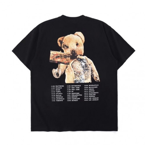 Guernika 2019 Mm/Wm Logo Oversize Cotton Short Sleeved Tshirts - Guernika 남자 레드 로고 오버사이즈 코튼 반팔티 Gue0011x.Size(m - l).블랙