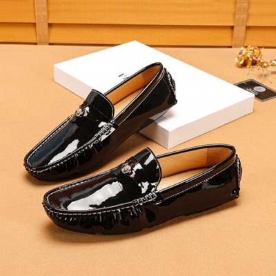 Versace  2019 Mens Leather Loafer - 베르사체 2019 남성용 레더 로퍼 VERS0270,Size(240 - 270).블랙