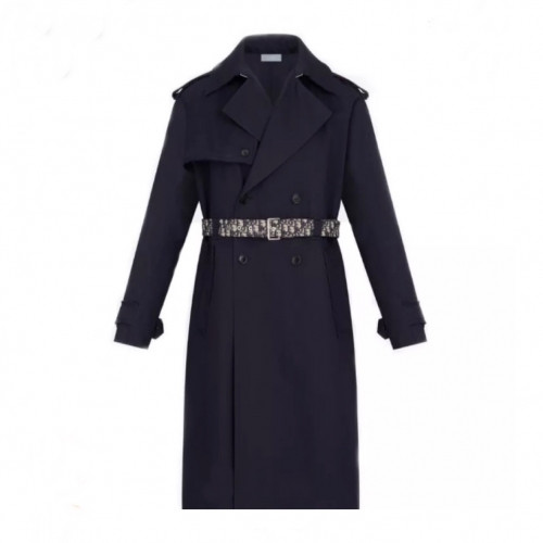 Dior 2020 Mens Business Basic Cotton Trench Coats - 디올 2020 남성 비지니스 베이직 코튼 트렌치 코트 Dio0518x.Size(m - 2xl).네이비