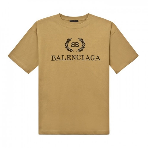[발렌시아가]Balenciaga 2020 Mm/Wm Logo Cotton Short Sleeved Tshirts - 발렌시아가 2020 남자 로고 코튼 반팔티 Bal0470x.Size(xs - l).카키