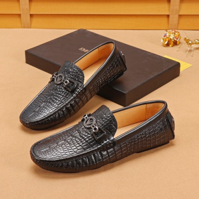 Armani 2019 Mens Leather Loafer - 알마니 2019 남성용 레더 로퍼 ARMS0129.Size (240 - 270).블랙