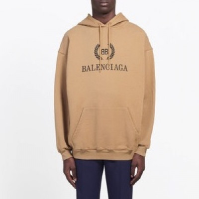 [발렌시아가]Balenciaga 2020 Mm/Wm Logo Oversize Cotton Hoodie - 발렌시아가 2020 남자 로고 오버사이즈 코튼 후디 Bal0471x.Size(xs - l).카멜