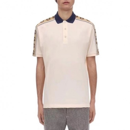 [매장판]Gucci 2020 Mens Logo Cotton Polo Short Sleeved Tshirts - 구찌 2020 남성 로고 폴로 코튼 반팔티 Guc02064x.Size(xs - l).아이보리