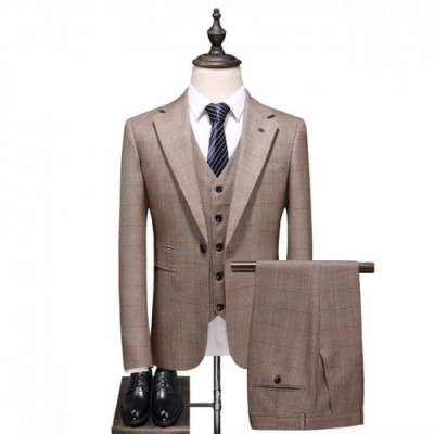 [버버리]Burberry 2020 Mens Business Cashmere Suit Jackets&Slacks - 버버리 2020 남성 비지니스 캐시미어 재킷&슬랙스 Bur02032x.Size(m - 5xl).베이지