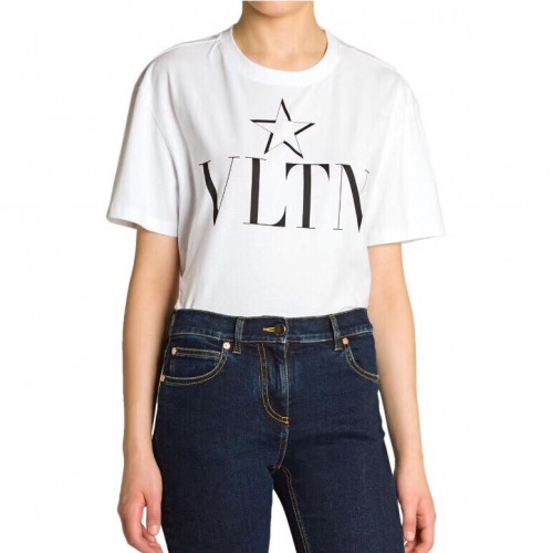 Valentino Womens Crew -neck Tshirt - 발렌티노 여성 크루넥 반팔티 - val330x