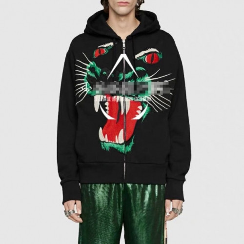 [구찌]Gucci 2019 Mm/Wm Wolf Casual Cotton HoodT - 구찌 2019 남자 울프 캐쥬얼 코튼 후디 Guc02075x.Size(s - 3xl).블랙