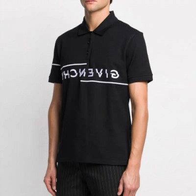 [지방시]Givenchy 2020 Mens Logo Cotton Polo Short Sleeved Tshirts - 지방시 2020 남성 로고 코튼 폴로 반팔티 Giv0299x.Size(s - 2xl).블랙