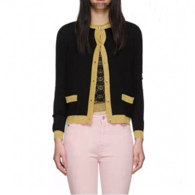 [구찌]Gucci 2020 Womens  Basic Cashmere Cardigan - 구찌 2020 여성 베이직 캐시미어 가디건 Guc02113x.Size(s - l).블랙