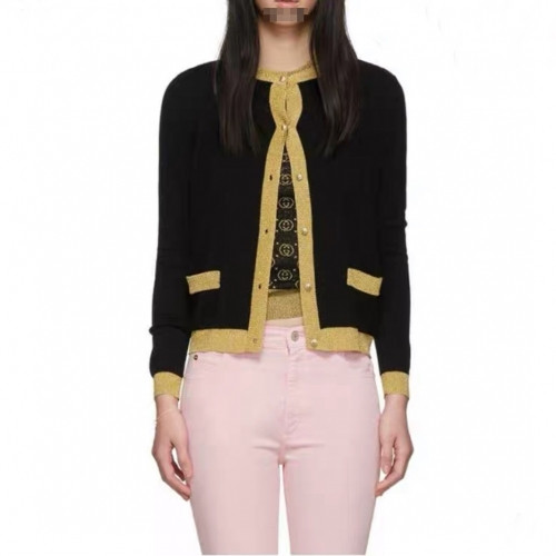 Gucci Womens  Basic Cashmere Cardigan - 구찌 2020 여성 베이직 캐시미어 가디건 Guc02113x.Size(s - l).블랙