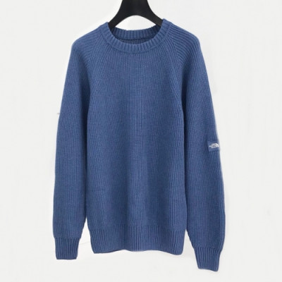 [매장판]The North Face 2020 Mens Logo Crew-neck Sweaters - 노스페이스 2020 남성 로고 크루넥 스웨터 Nor0135x.Size(m - xl).블루