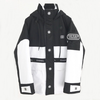 [샤넬]Chanel 2020 Mens Logo Casual Down Jackets - 샤넬 2020 남성 로고 캐쥬얼 다운 자켓 Cnl0543x.Size(s - l).화이트