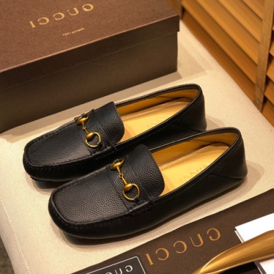 Gucci 2019 Mens Leather Loafer - 구찌 2019 남성용 레더 로퍼 GUCS0623,Size(240 - 280).블랙