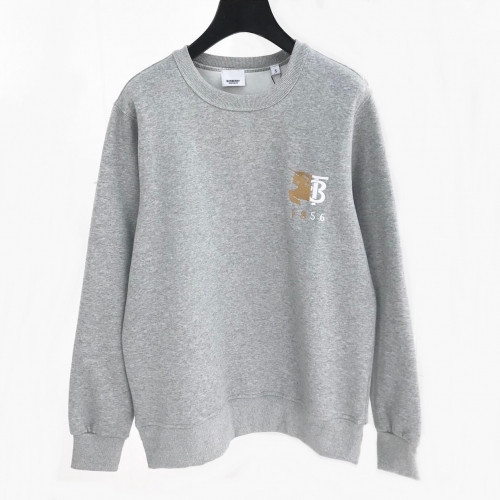 [버버리]Burberry 2020 Mm/Wm Logo Casual Cotton Tshirts - 버버리 2020 남자 로고 캐쥬얼 코튼 맨투맨 Bur02080x.Size(m - xl).그레이