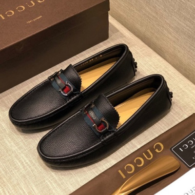 Gucci 2020 Mens Leather Loafer - 구찌 2020 남성용 레더 로퍼 GUCS0625,Size(240 - 280).블랙