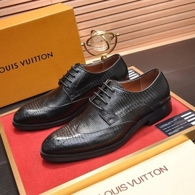 Louis Vuitton 2020 Mens Leather Oxford Shoes - 루이비통 2020 남성용 레더 옥스퍼드 슈즈 LOUS0542,Size(240 - 270).블랙