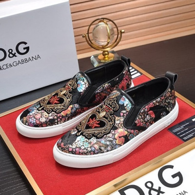 Dolce&Gabbana 2020 Mens Slip On - 돌체앤가바나 2020 남성용 슬립온 DGS0153,Size(240 - 270).블랙