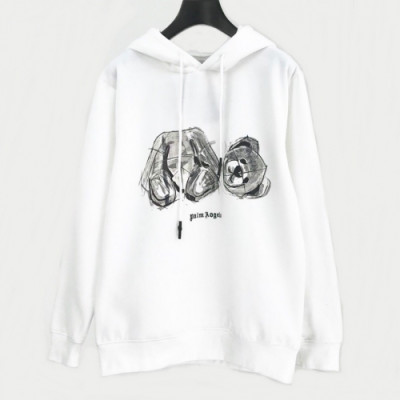 [팜 엔젤스]Palm Angels 2020 Mm/Wm Logo Cotton Hoodie - 팜 엔젤스 2020 남자 로고 코튼 기모 후디 Pam0098x.Size(m - xl).화이트