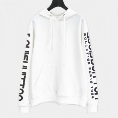 [루이비통]Louis vuitton 2020 Mm/Wm Logo Cotton Hoodie - 루이비통 2020 남자 로고 코튼 후디 Lou01652x.Size(s - xl).화이트