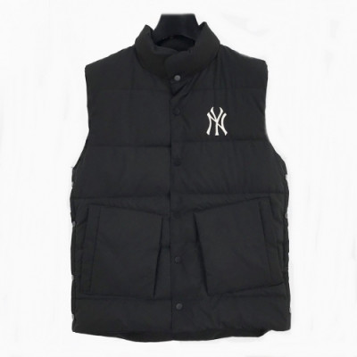 MLB 2020 Mens Logo Casual Down Vest - 엠엘비 2020 남성 로고 캐쥬얼 다운 조끼 Mlb0041x.Size(m - 2xl).블랙