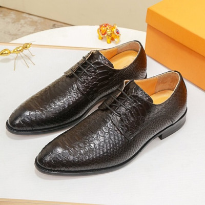 Louis Vuitton 2020 Mens Leather Oxford Shoes - 루이비통 2020 남성용 레더 옥스퍼드 슈즈 LOUS0576,Size(240 - 270).블랙