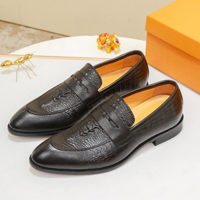 Louis Vuitton 2020 Mens Leather Shoes - 루이비통 2020 남성용 레더 슈즈 LOUS0577,Size(240 - 270).블랙