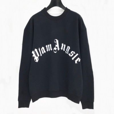 [팜 엔젤스]Palm Angels 2020 Mens Logo Crew-neck Sweaters - 팜 엔젤스 2020 남성 로고 크루넥 스웨터 Pam0102x.Size(s - xl).블랙