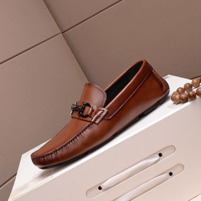 Ferragamo  2020 Mens Leather Loafer - 페라가모 2020 남성용 레더 로퍼 FGMS0180,Size(240 - 270).브라운