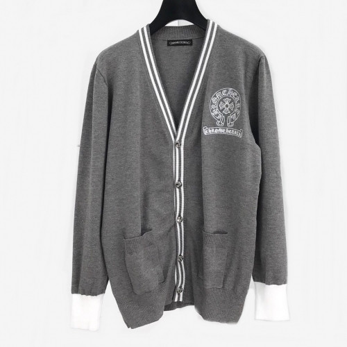 Chrome Hearts Mens V-neck Cardigan - 크롬하츠 남성 브이넥 가디건 - chr116x